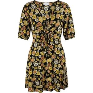 dark floral babydoll dress puff sleeve mini 8 phoebe whimsigoth grunge kidcore